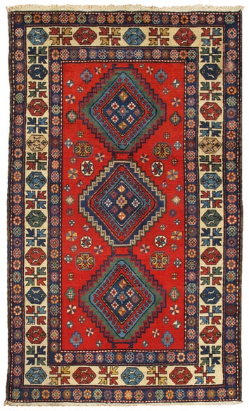 Pasargad Kazak Kazak 015772 Red